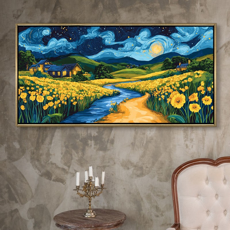 Infinity Canvas Wall Painting With Frame