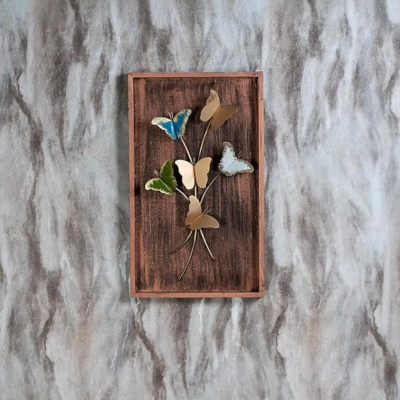 Butterfly Branch Metal Wall Accent media 1