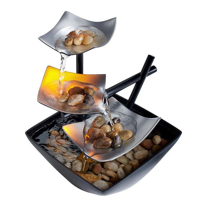 Flow Of Peace Table Top Metal Fountain media 3