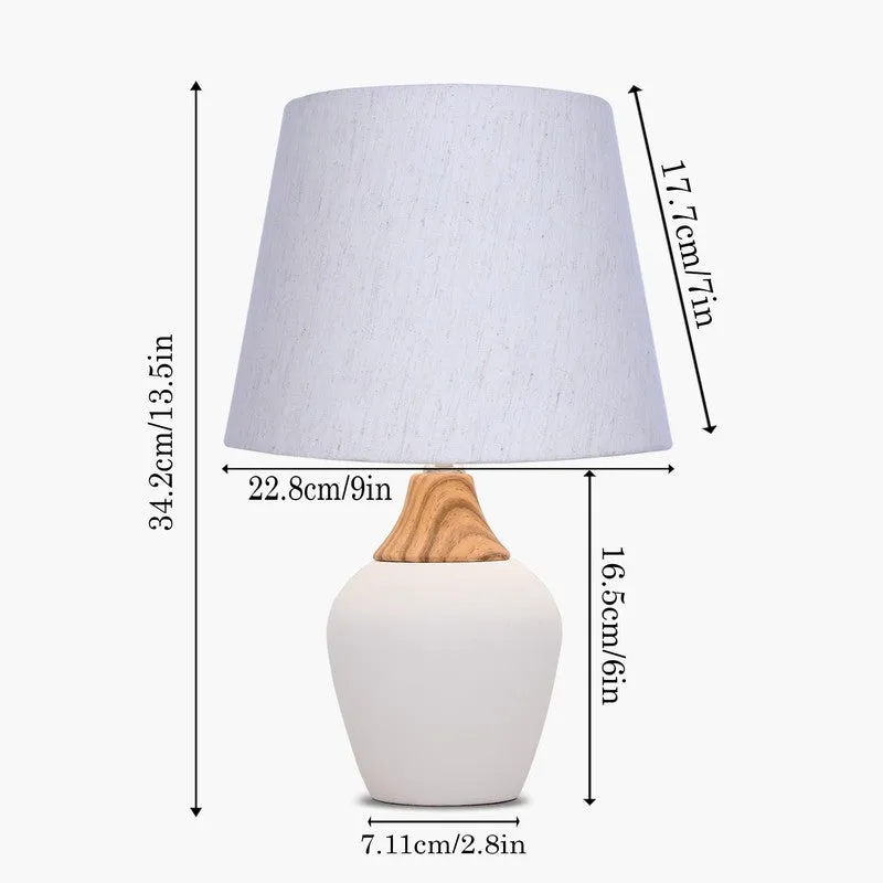 LightMode Pro Ceramic Table Lamp - White media 8
