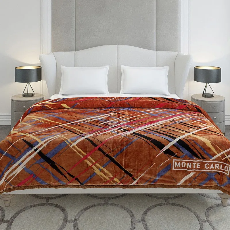Monte Carlo Autumn Whirl Blanket - 720 GSM media 3