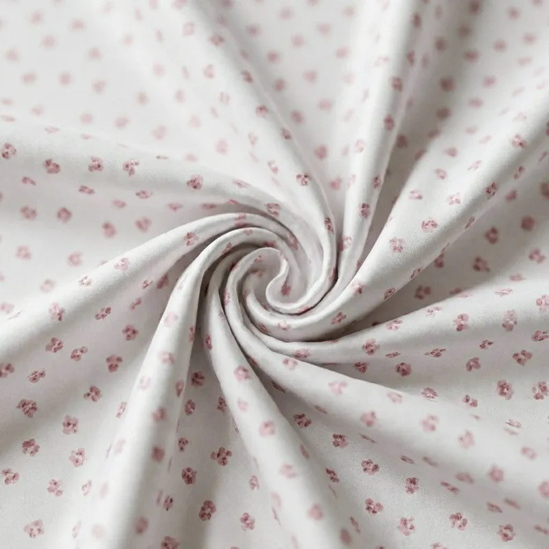 Tiny Twines Cotton Bedsheet (Red) - 180 TC media 5