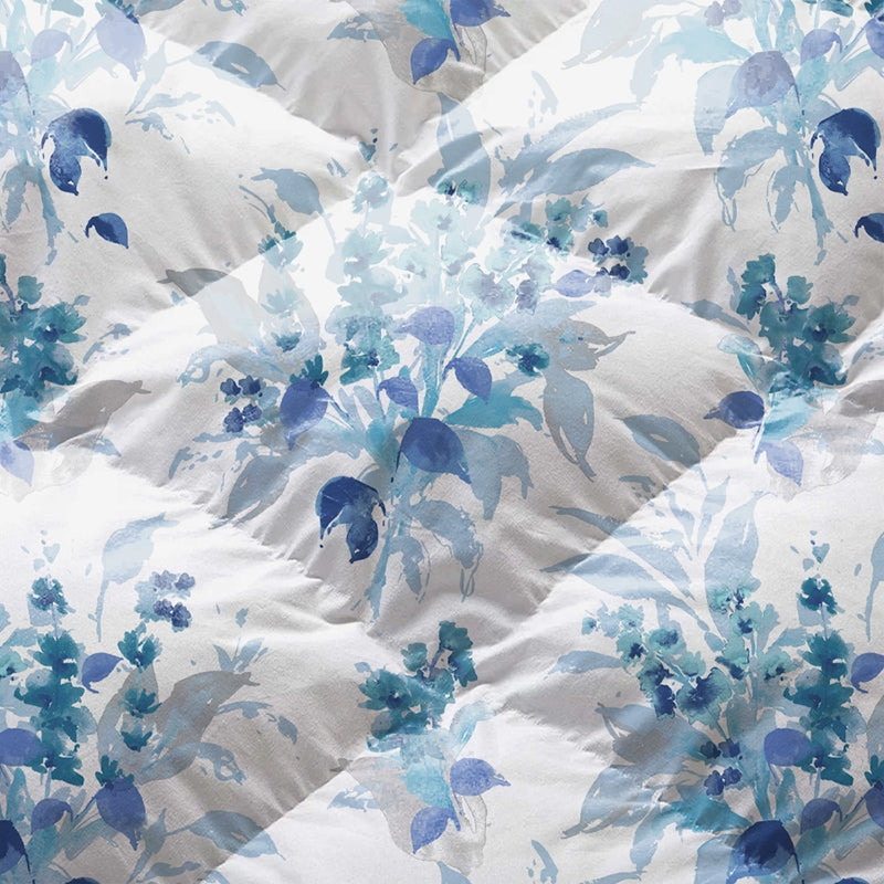 Lazuli Floral Cotton Comforter - 180 GSM media 8