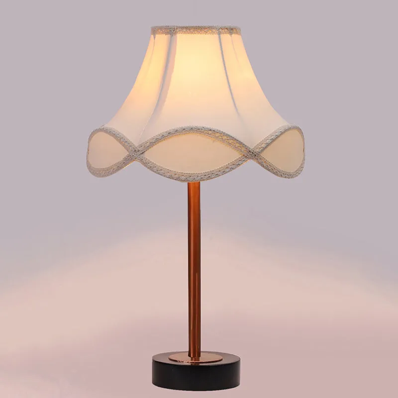 Valencia Arc Rodin Wooden Table Lamp - OffWhite,Copper,Black media 5