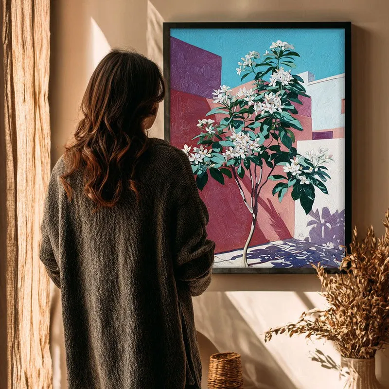 Leafora Canvas Wall Painting With Black Frame media 4