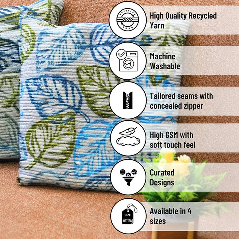 EdenPetals Cushion Covers (Blue) - Set Of Two media 6