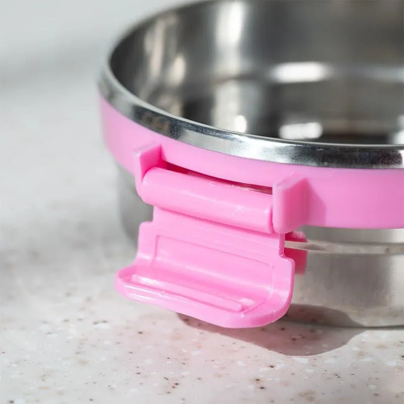 Clip Lock Lunch Box (275 mL) - Pink media 3