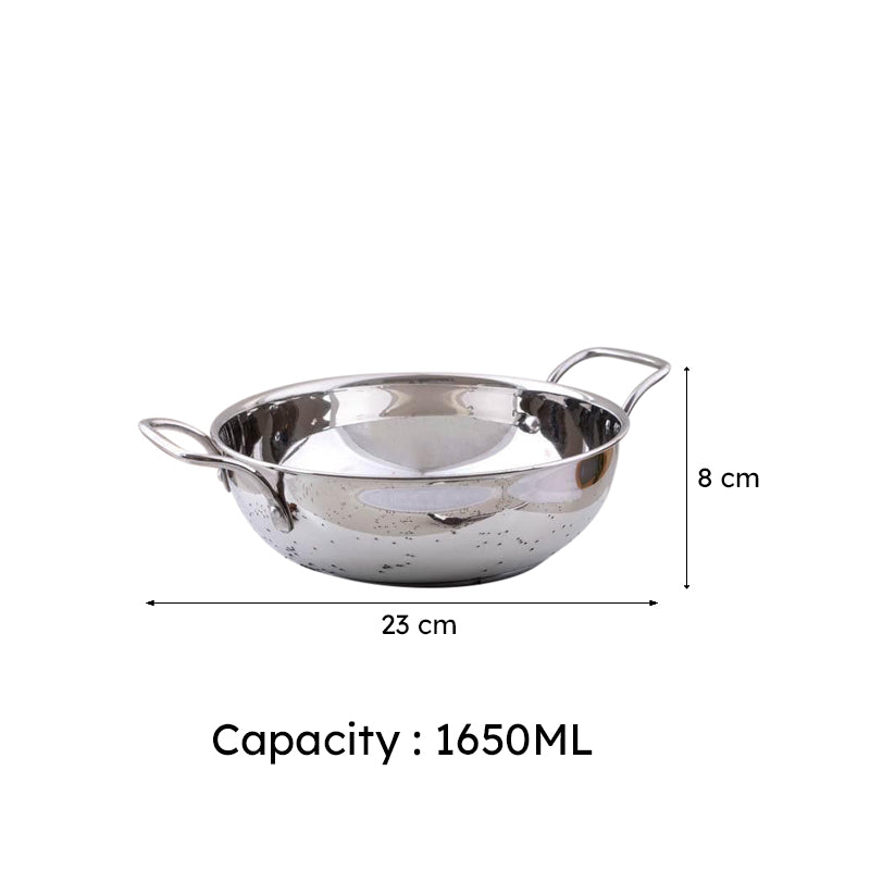Toyo Induction Safe Kadhai - 1650 mL / 8 Inches media 6