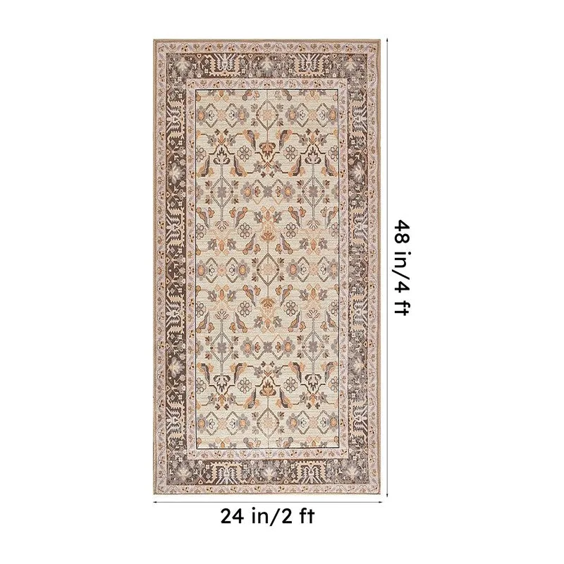 Tamina Velvet Rectangle Anti-Skid Carpet media 8
