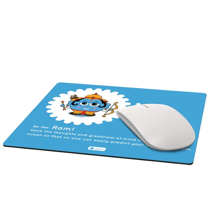 Whimsy Cute Shri Ram Mouse Pad media 3