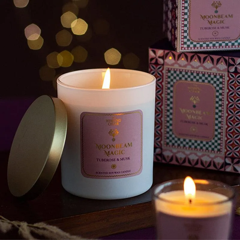 French Affair Tuberose & Musk Scented Soy Wax Candle media 3