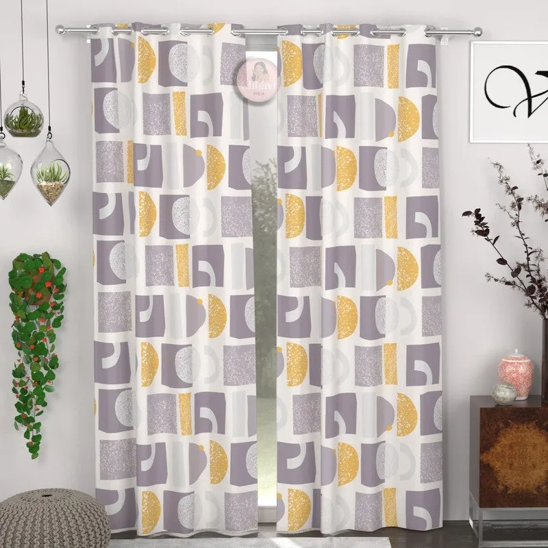 Shape Aura Drape Curtains - Set of Two media 1