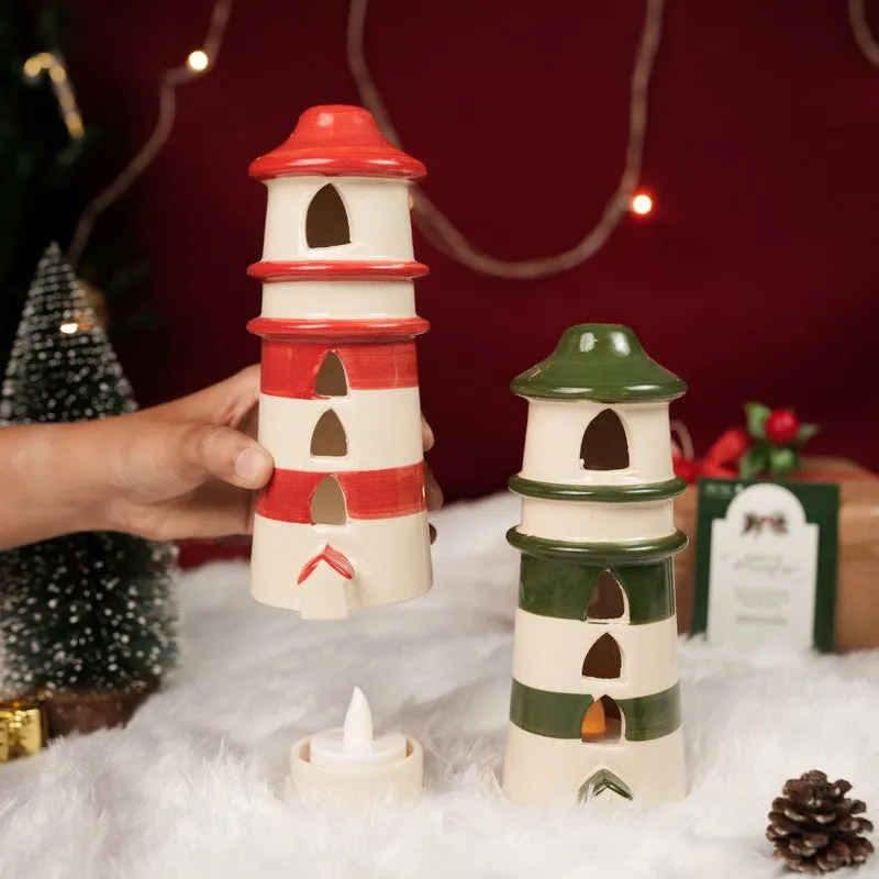 Winter Tower Candle Holder media 4