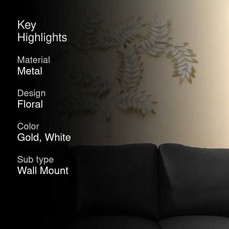 Hysa Floral Metal Wall Accent media 2