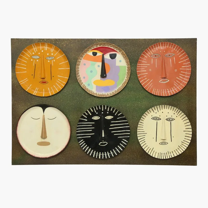 Echoes of Expression Metal Wall Accent media 3