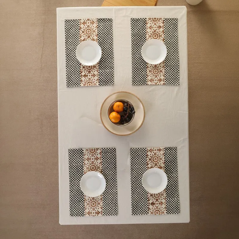 Tribal Touch Canvas Table Mats - Set Of Four media 3