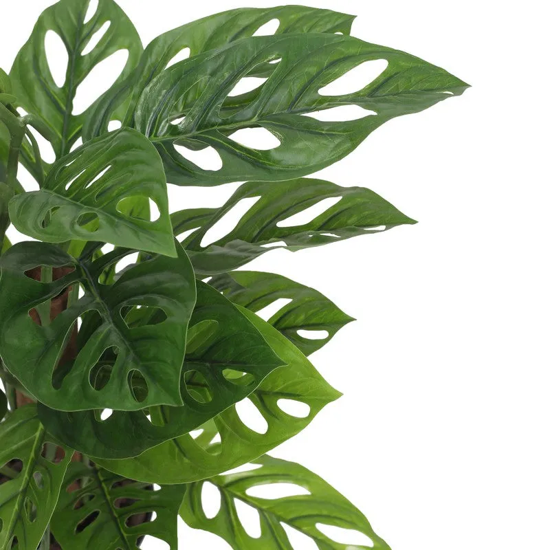 CalmRoot Artificial Plant With Black Plastic Pot - 2.0 ft media 7
