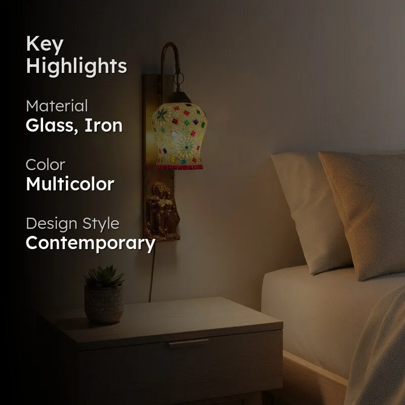 Festive Prism Iron Wall Lamp media 2