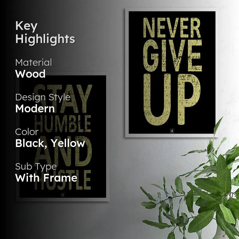 Humble & Hustle Wall Art - Set Of Two media 2
