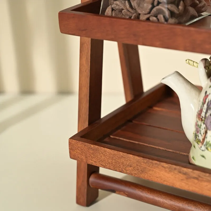 Mojo Wooden Double Decker Organizer media 5