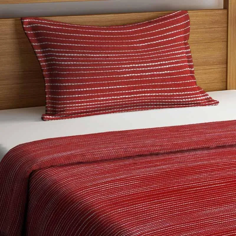 Same Straight Bedcover - Red media 5