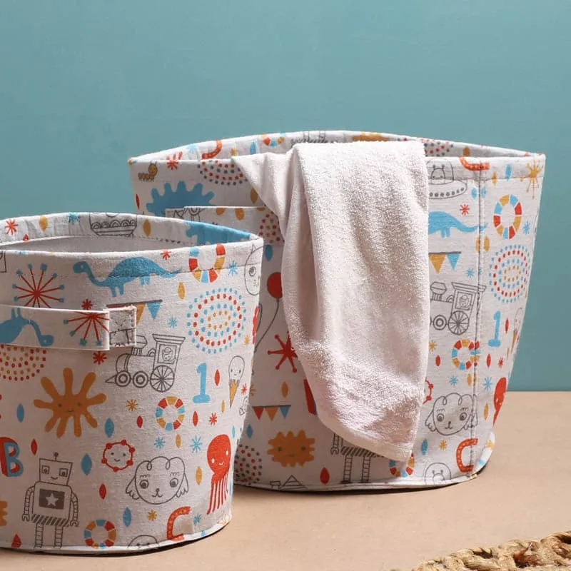 Clear Calm Laundry Basket - Set Of Two media 5