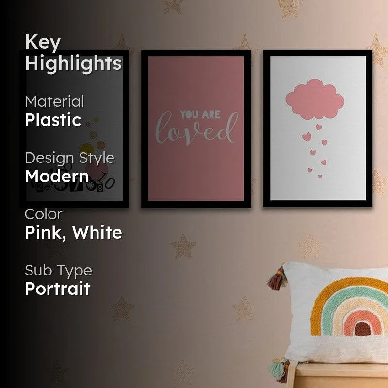 You Are Loved Wall Art - Set Of Three media 2