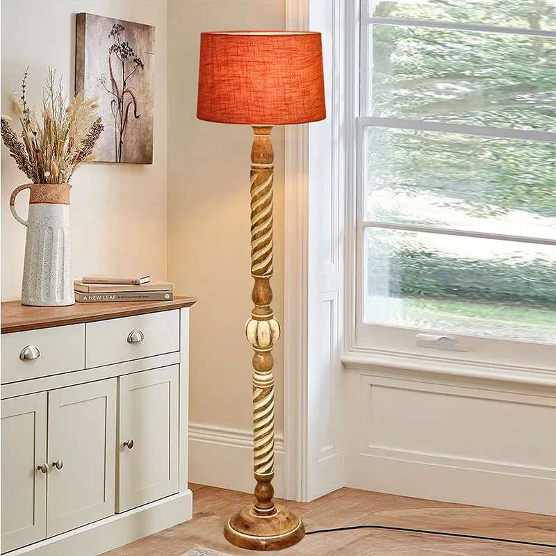 Elfin Carve Floor Lamp - Red media 2