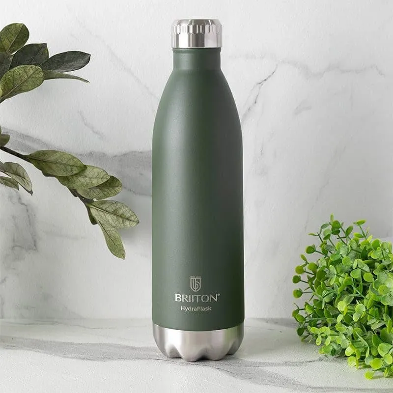 Lerda Hot & Cold Thermos Water Bottle (Green) - 1000 mL media 1
