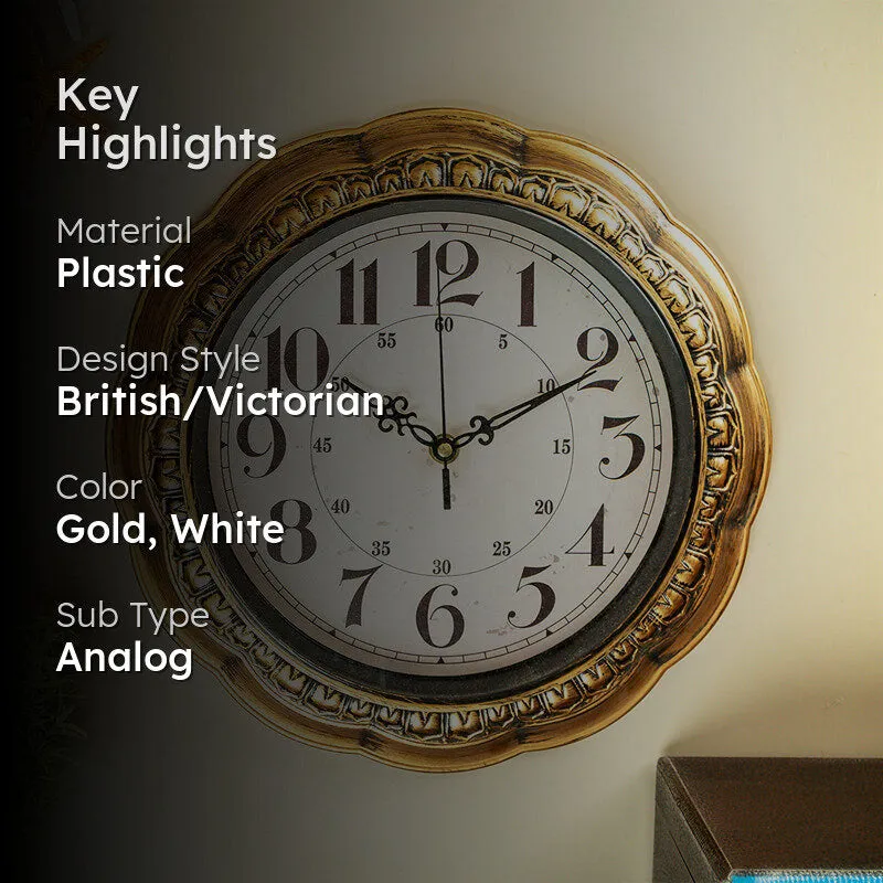 Louvre Time Analog Wall Clock media 2