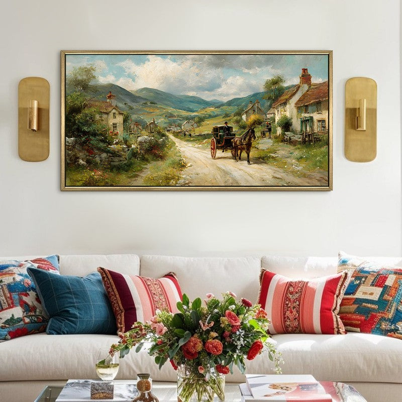 Vintage Carriage Hamlet Wall Art