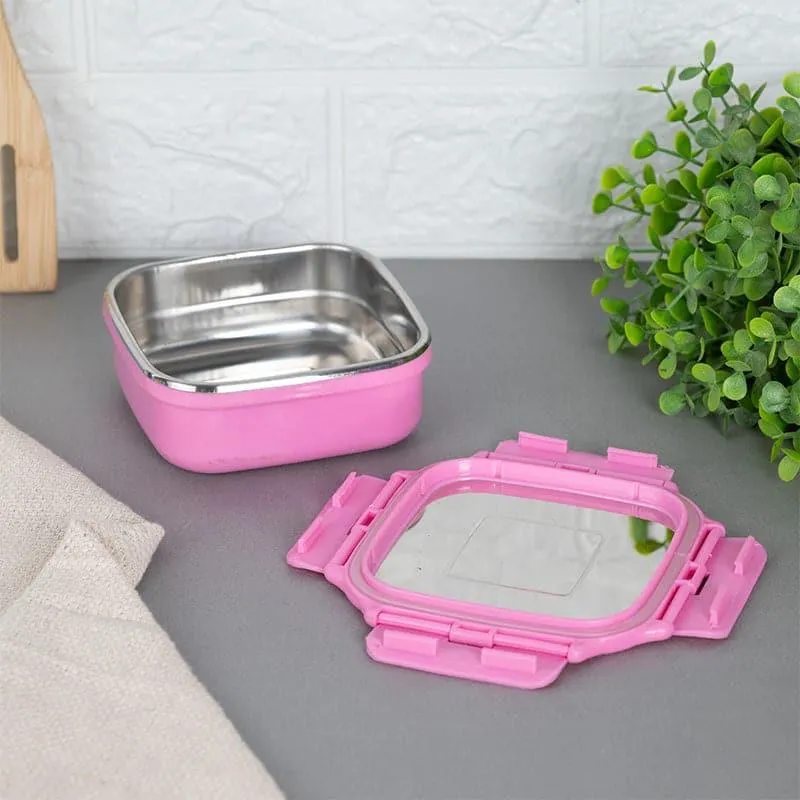Vault Microwave Safe Lunch Box (Pink) - 300 mL media 5