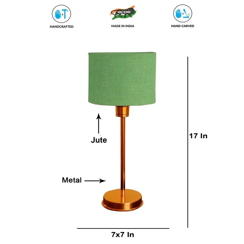 Kavira Zane Metal Table Lamp - Green media 8