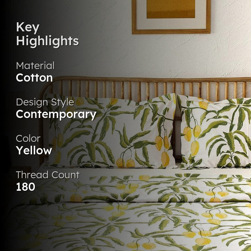Amra Duvet Cover - Yellow media 2