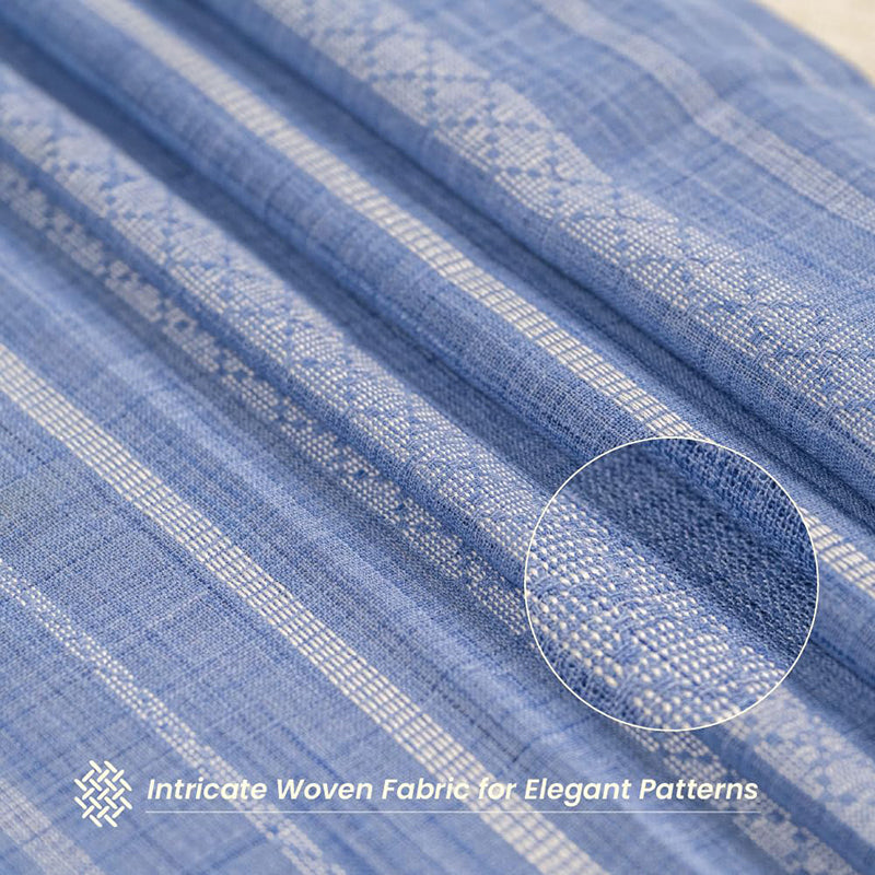 Urban Space Sigrid Curtain (Blue) - Set Of Two media 4