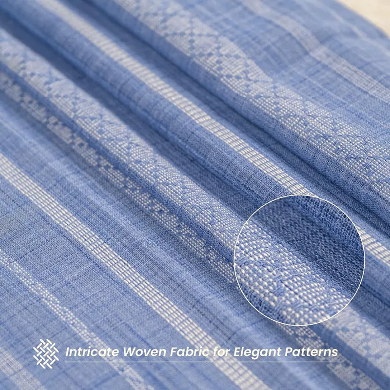 Urban Space Sigrid Curtain (Blue) - Set Of Two media 4