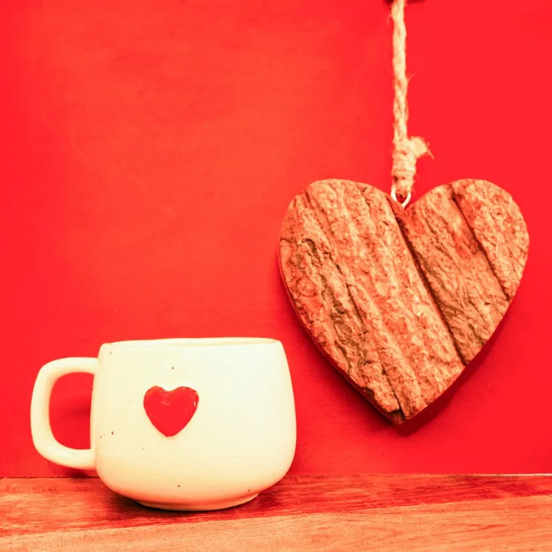 Heartsy Ceramic Coffee Mug (350 mL) media 1