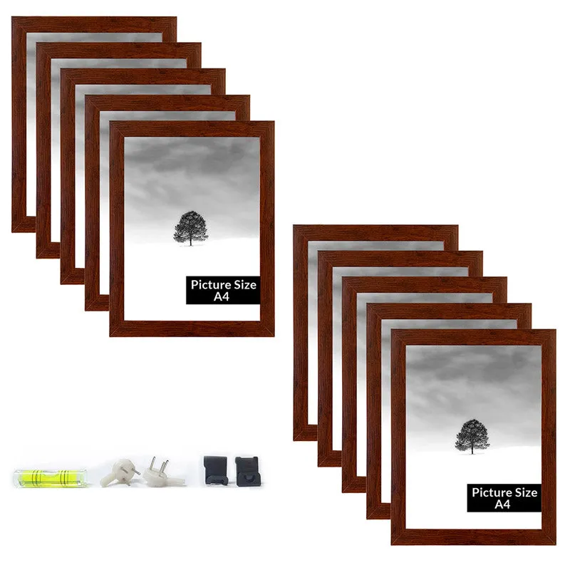 Arabella Photo Frame (Brown) - Set Of Ten media 3