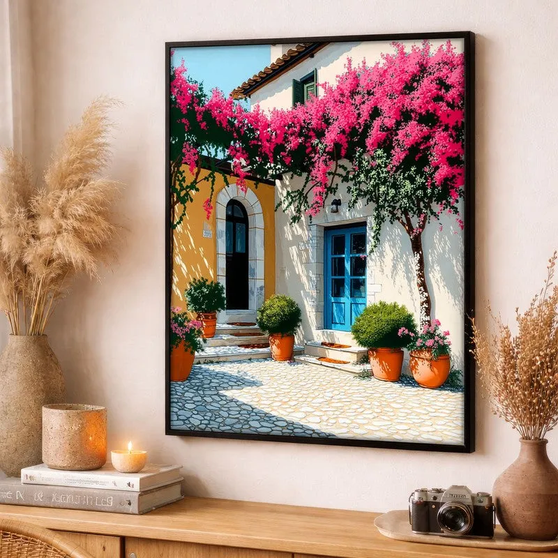 Vireta Canvas Wall Painting With Black Frame media 3