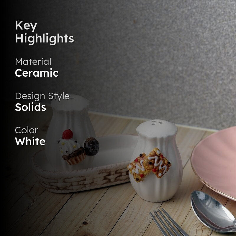 Cookie Tart Salt & Pepper Shaker - Three Piece Set image 2