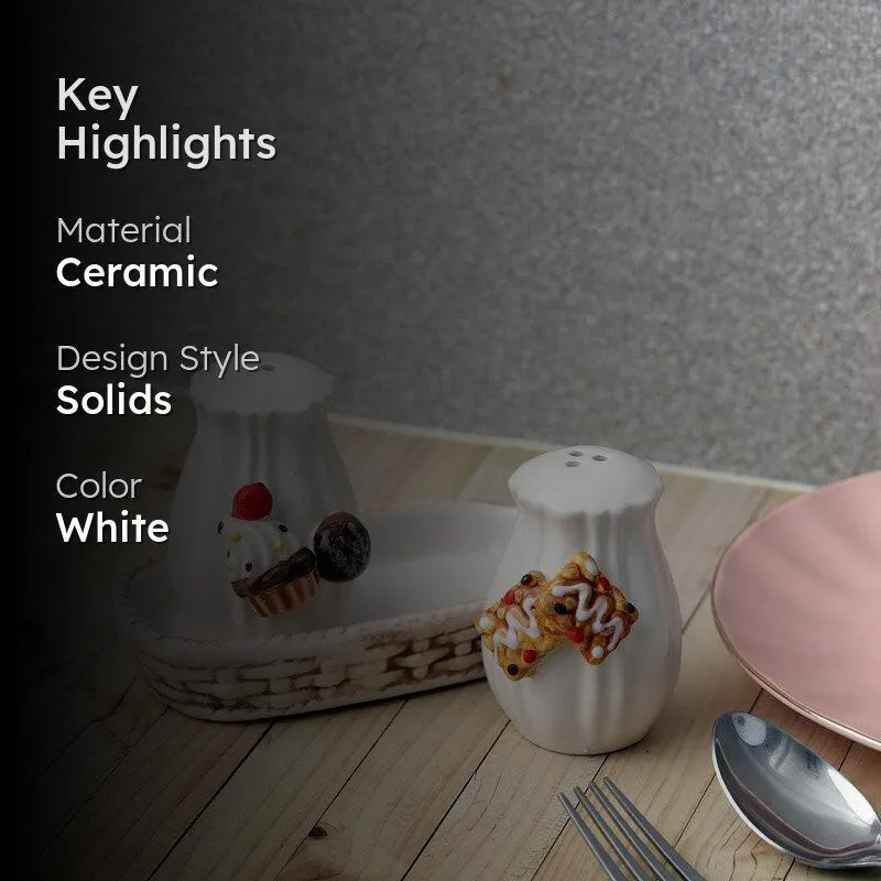 Cookie Tart Salt & Pepper Shaker - Three Piece Set media 2