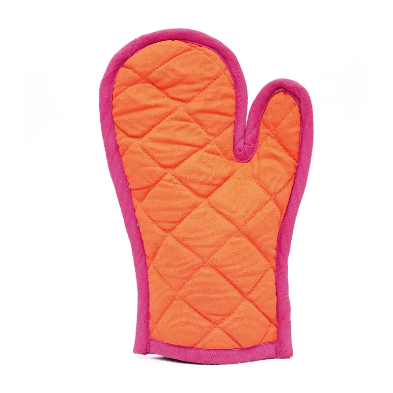 Swayam Teplo Kitchen Gloves (Orange & Pink) - Set Of Two media 7