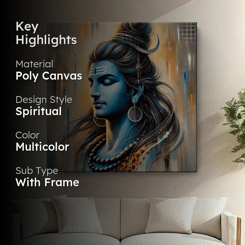 Shambo Mahadeva Wall Painting media 2