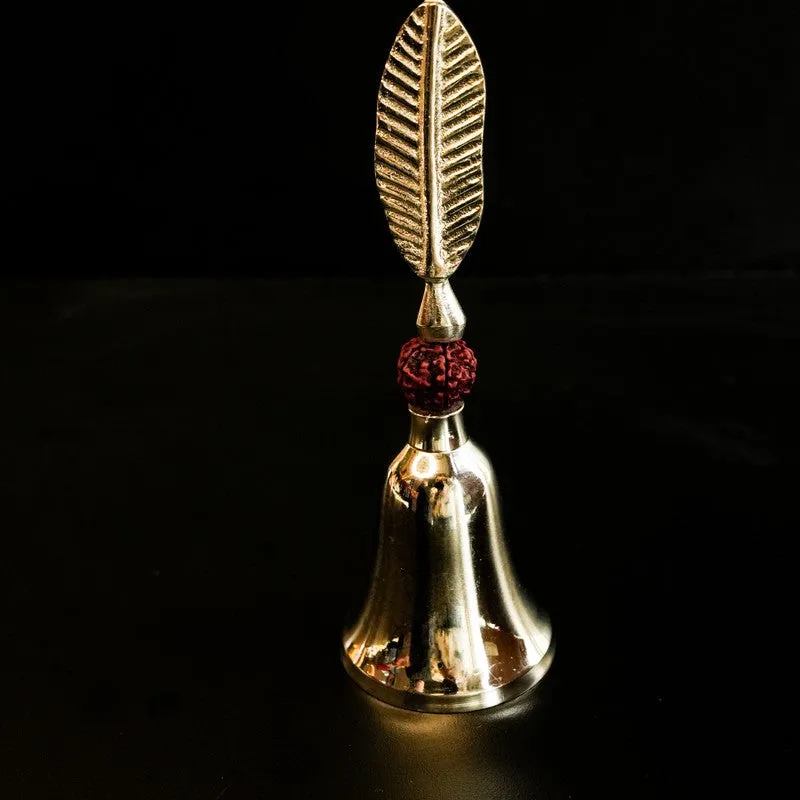 OmGhanta German Silver Pooja Bell media 5