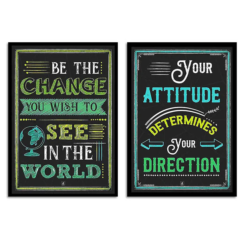 Attitude & Direction Wall Art - Set Of Two media 5