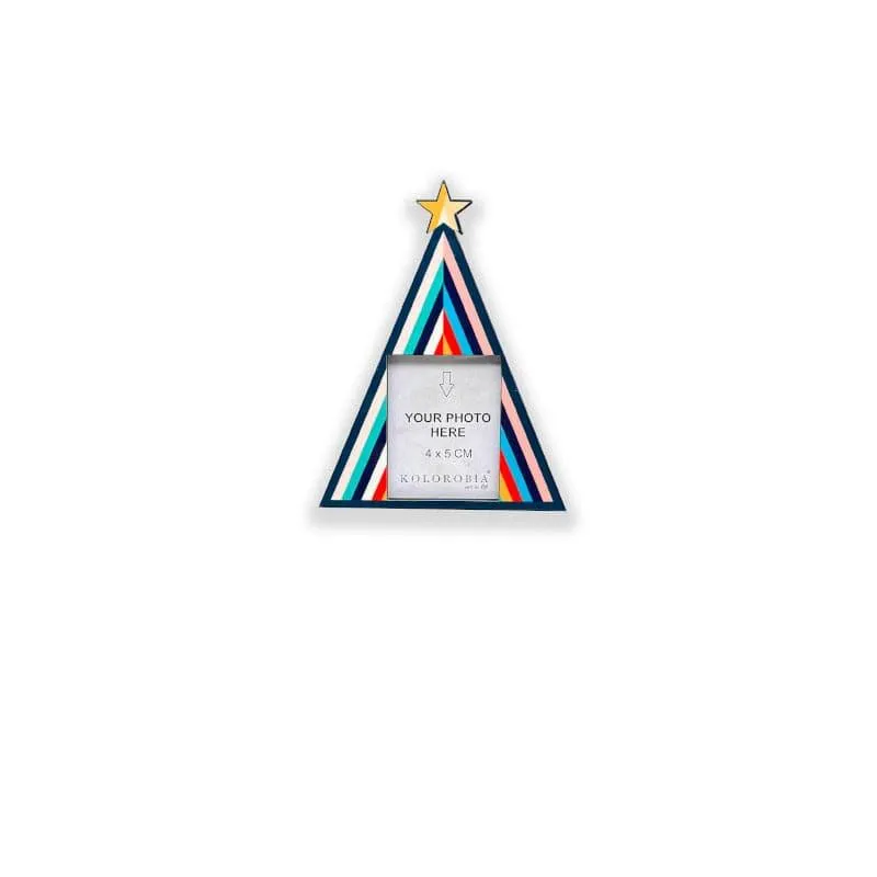 Holiday Hellos Photo Fridge Magnet media 3