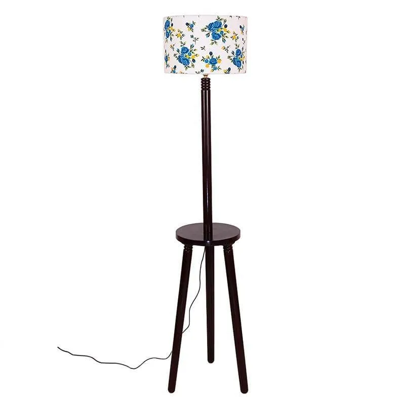 Azure Dayflower Floor Lamp media 6