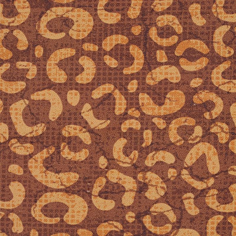 Beryl Abstract Polyester Anti-Skid Carpet - Brown media 4