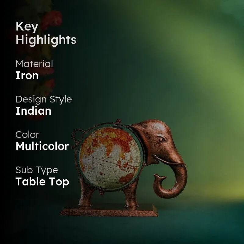 Traditional Elephant Decor Showpiece media 2
