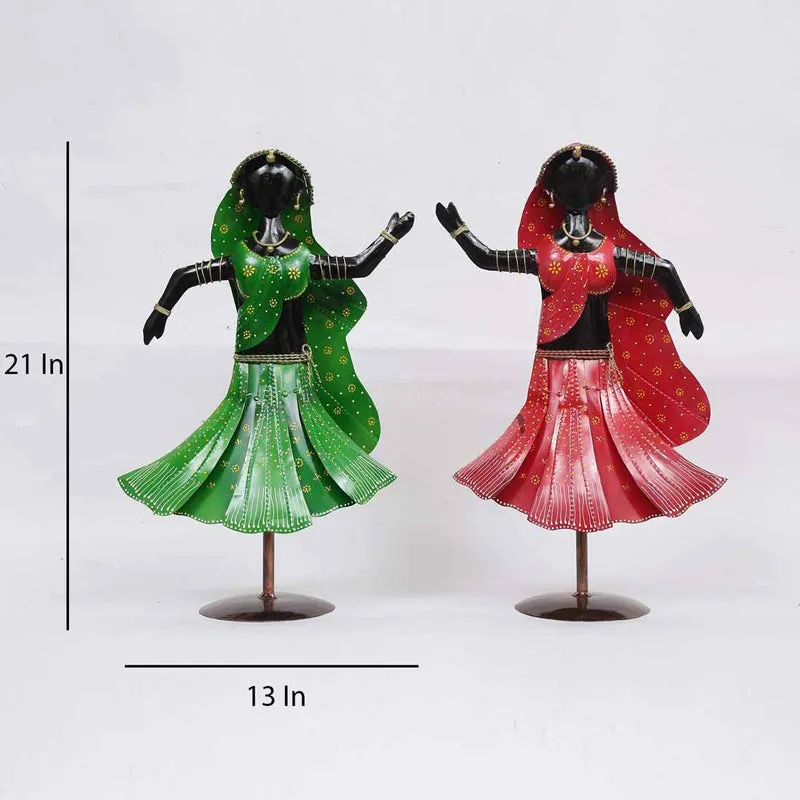 Dancing Troupe Showpiece - Set Of Two media 7